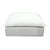 Boho Chic Cali Pearl Performance Fabric Ottoman For Sale - Image 3 of 6