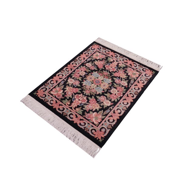 Designed with mesmerizing intricacy and gorgeous color palette, this hand-knotted masterpiece demonstrates the beauty and...