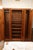 French Country Antique European Pine Vestiaire Wardrobe With Diamond Cutouts, C. 1920s For Sale - Image 3 of 8