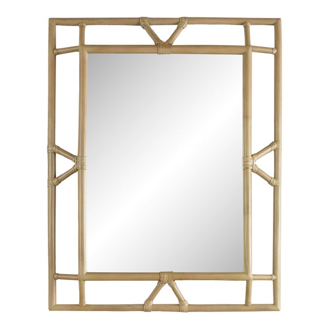 Andros Rattan Mirror For Sale