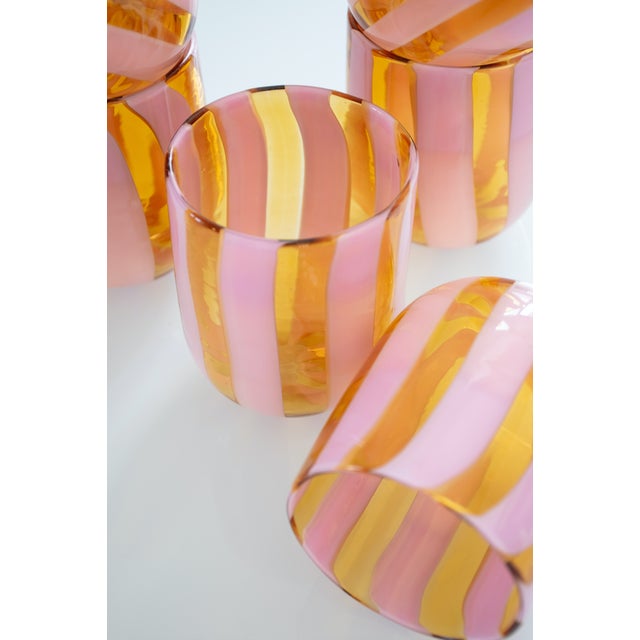 Collectible Glasses by Mariana Iskra for Ribes, Set of 6 For Sale - Image 17 of 18