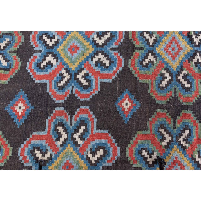 Early 20th Century Authentic Early 20th Century Russian Bessarabian Carpet For Sale - Image 5 of 8