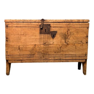 Swiss Chest in Pine For Sale