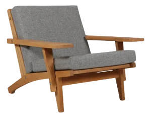 Lounge Chair Model GE-370 attributed to Hans J. Wegner for Getama, 1960s