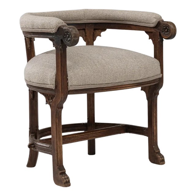 19th Century French Upholstered Chair For Sale