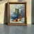 Bold color, expressive texture, and timeless European style define this striking mid-century still life by Dutch-born...