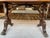 Brass English Regency Mahogany Drop-Leaf Sofa Table With Paw Feet, c.1815 For Sale - Image 8 of 10