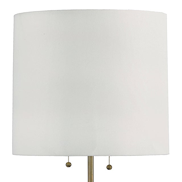 Not Yet Made - Made To Order Coastal Living Accordion Floor Lamp in Ebony For Sale - Image 5 of 9
