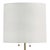 Not Yet Made - Made To Order Coastal Living Accordion Floor Lamp in Ebony For Sale - Image 5 of 9