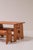 Wood Pine Dining Set from Dyrlund, Denmark, 1970s, Set of 3 For Sale - Image 7 of 11