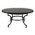 Outdoor Brown & Black Round Mosaic Coffee Table For Sale - Image 4 of 5