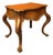19th Century Portuguese Baroque Hand-Painted and Carved Side Table - 24" For Sale