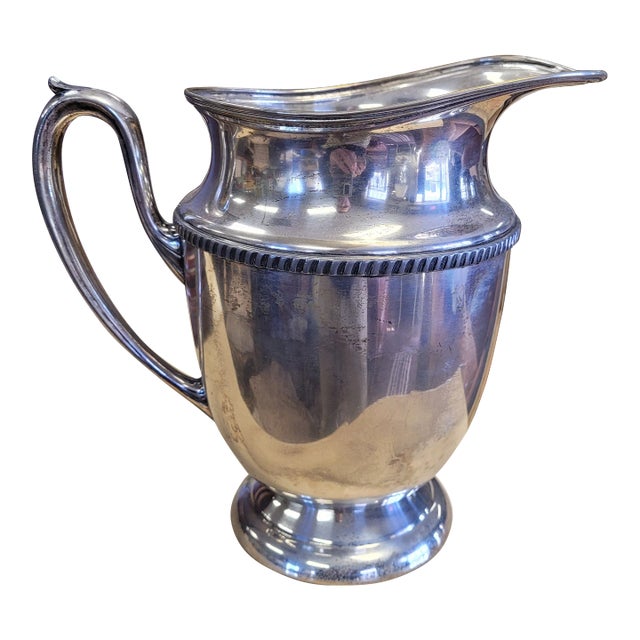 Antique Silver Plate Pitcher Chairish