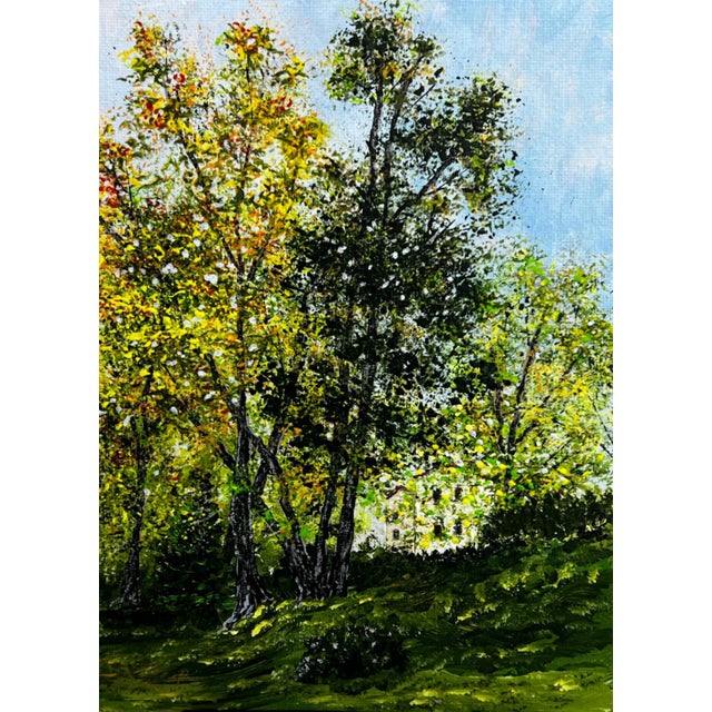 "Morning Glory" Contemporary Original Impressionist Style Landscape Painting by Deb Bossert For Sale - Image 6 of 7