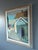Mid 20th Century Mid-Century Modern 'Walking Home Together' Vintage Original Swedish Naïve Style Street Scene Oil Painting, Framed For Sale - Image 5 of 12
