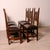 Vintage Carved Wooden Chairs, 1920s, Set of 6 For Sale - Image 9 of 18