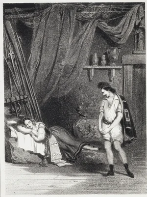 Charles Deshays, La Muette de Portici, Lithograph, 1870