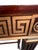 Late 20th Century Hickory White Greek Key Console For Sale - Image 11 of 18