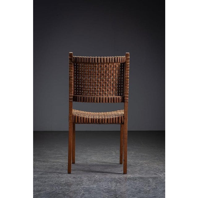Brown Modernist Chair by Rohé, 1960s For Sale - Image 8 of 18