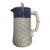 Antique Royal Worcester English Blue, and Gray, Hot Chocolate Pot 19 Th Century For Sale
