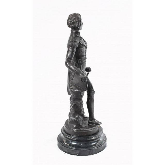 Bronze English Military Duke of Wellington Figurine, 1995 For Sale - Image 11 of 14