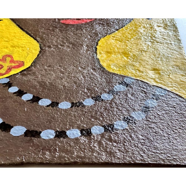 Sagida, Painting on Metal, 2000s For Sale - Image 10 of 18