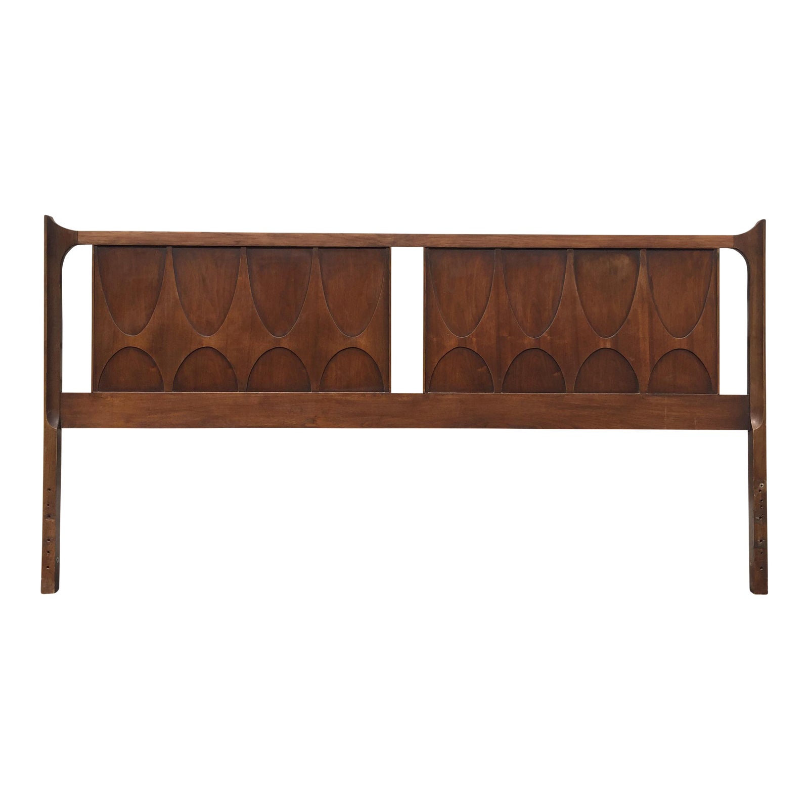 Broyhill Brasilia Walnut King Size Headboard Chairish