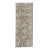 Distressed Antique Rug Fragment - 1`2″ X 2`11″ For Sale