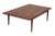 1970s Mid-Century Modern Walnut Coffee Table For Sale - Image 4 of 10
