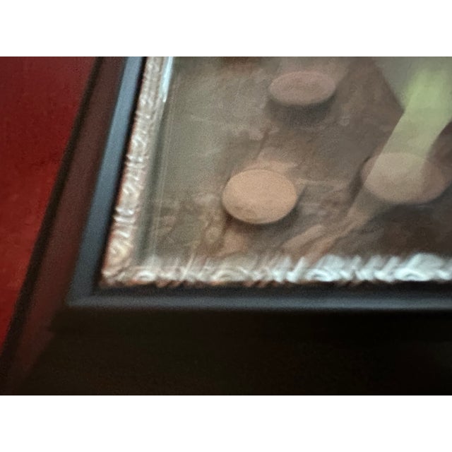 1960s 8 Framed Behind Glass Shadow Box With Venetian Marblized Neoclassical Grand Tour Intaglios For Sale - Image 9 of 10