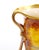 Burnt Orange Antique Royal Bonn German Porcelain Hand-Painted & Gilt Figural Decorative Vases For Sale - Image 8 of 12