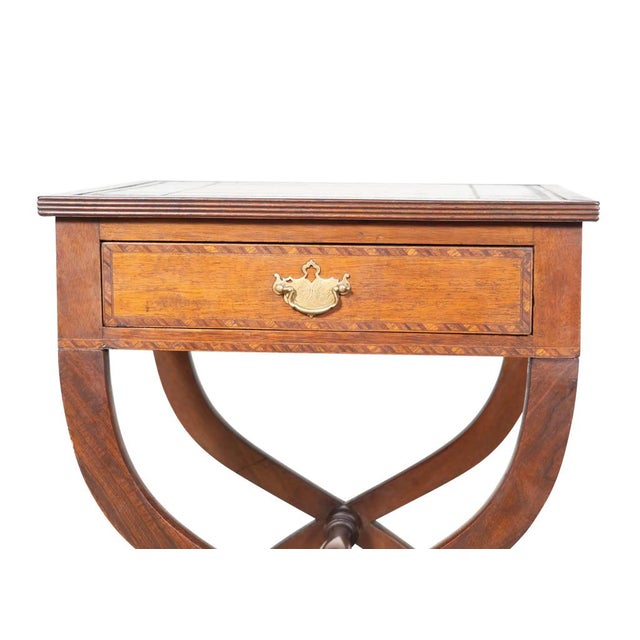 Pair of Regency Style Mahogany End Tables For Sale - Image 17 of 18