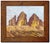 The Three Peaks of Lavaredo, Italian Dolomites, 1939, Oil Painting, Framed For Sale - Image 13 of 13