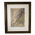 Pastel Abstract Painting Signed Dina Podolsky 1999, Framed For Sale