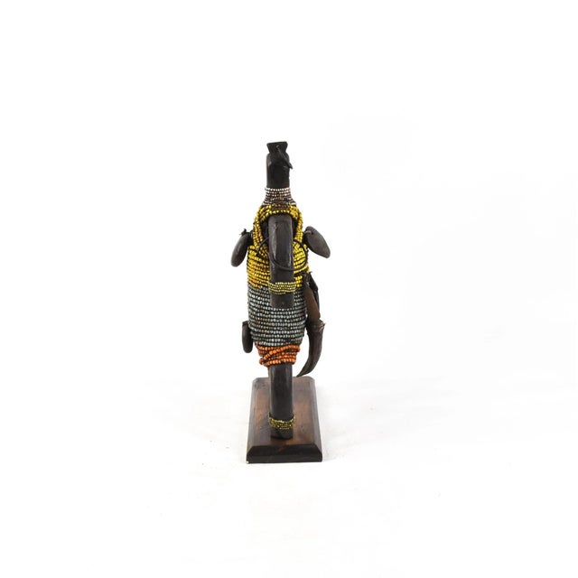 Early 20th Century Namchi Namji Beaded Fertility Doll Cameroon For Sale - Image 4 of 7