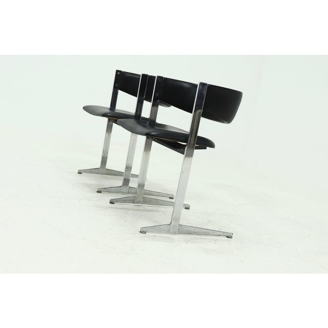 Sculptural Dining Chairs from Sigmachair, Italy, 1970s, Set of 2 For Sale - Image 6 of 12