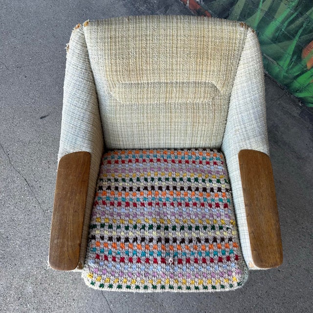 Mid 20th Century Pair of Mid Century Danish Modern Lounge Chairs For Sale - Image 5 of 11