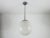 1960s Bauhaus Opal Glass Pendant Lamp, Germany, 1960s For Sale - Image 5 of 9