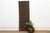 Mid 20th Century 66" Tall Dark Espresso Carved Nupe Door For Sale - Image 5 of 6