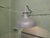 Large Vintage Industrial Wall Light in Grey Metal, 1950 For Sale - Image 4 of 7