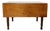 Vintage Early American Solid Wood Drop Leaf Table For Sale