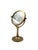 Organic Modern Hammered Brass Table Mirror / Vanity, France 1960s For Sale - Image 6 of 12