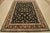 A traditional Tabriz rug, hand-knotted with fine wool and silk highlights on a cotton foundation. This oriental rug...