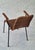 Mid 20th Century Rattan and Iron Stackable Elbow Chairs by Gian Franco Legler, Switzerland, 1960s, Set of 2 For Sale - Image 5 of 11