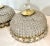 French Flushmount Beaded Crystal Chandeliers - A Pair For Sale - Image 4 of 14