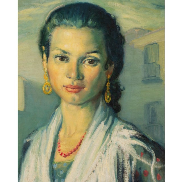 José Lamuño, Rosario of Montjuich, Oil on Canvas, Framed For Sale - Image 4 of 8