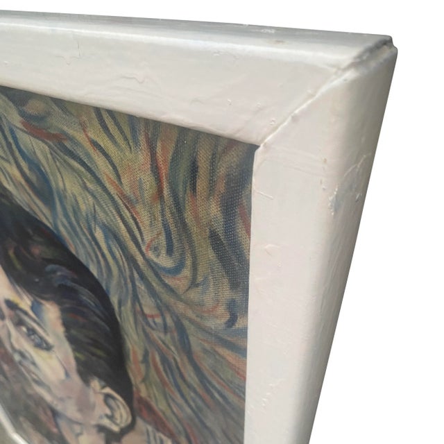 “Riki” Self Portrait, Oil on Board. Original Artwork. For Sale In Greenville, SC - Image 6 of 6