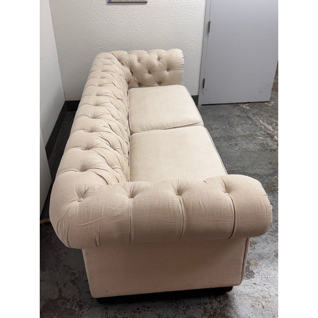 Timothy Oulton for Restoration Hardware Kensington Sofa For Sale In San Francisco - Image 6 of 12