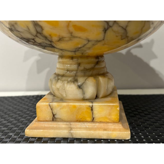 Alabaster and Marble Birdbath, Italy, 1960, 1960, Alabaster For Sale - Image 6 of 16