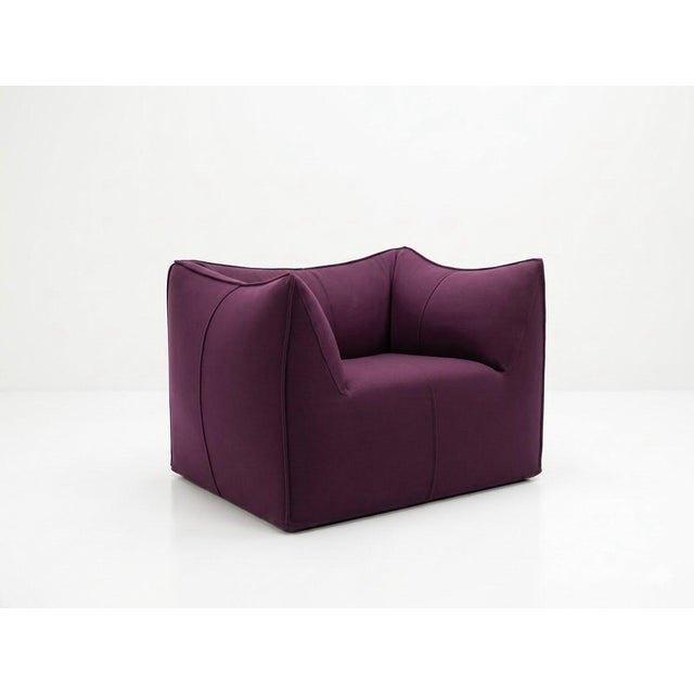 Violet B&b Italia Mario Bellini Le Bambole “Bambola” Arm Chair For Sale - Image 8 of 10